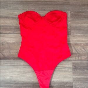 Zara Vibrant Red Women’s Bodysuit